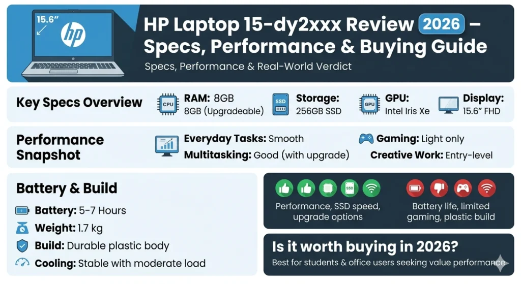 HP laptop 15-dy2xxx