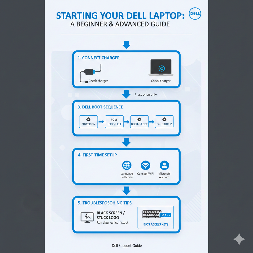 How-to-start-dell-laptop
