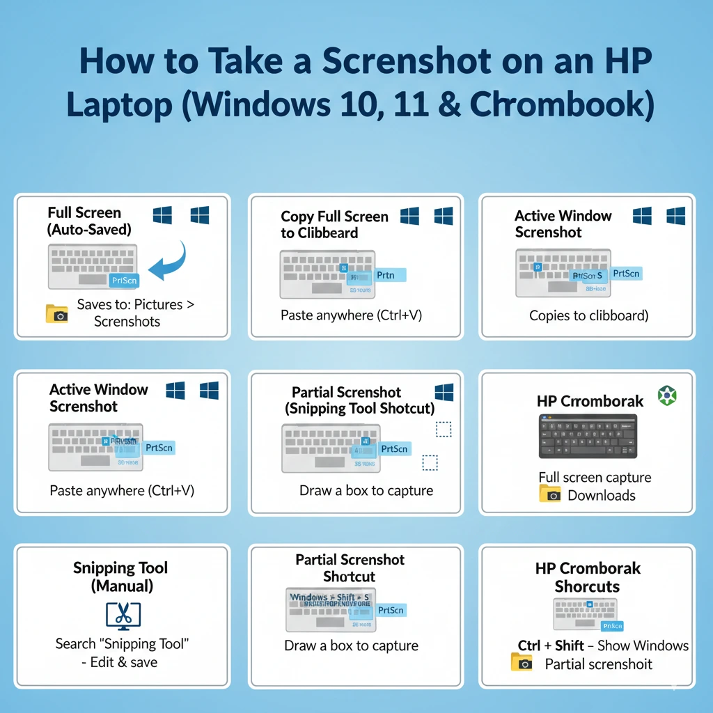 How to take a screenshot on hp laptop (2)