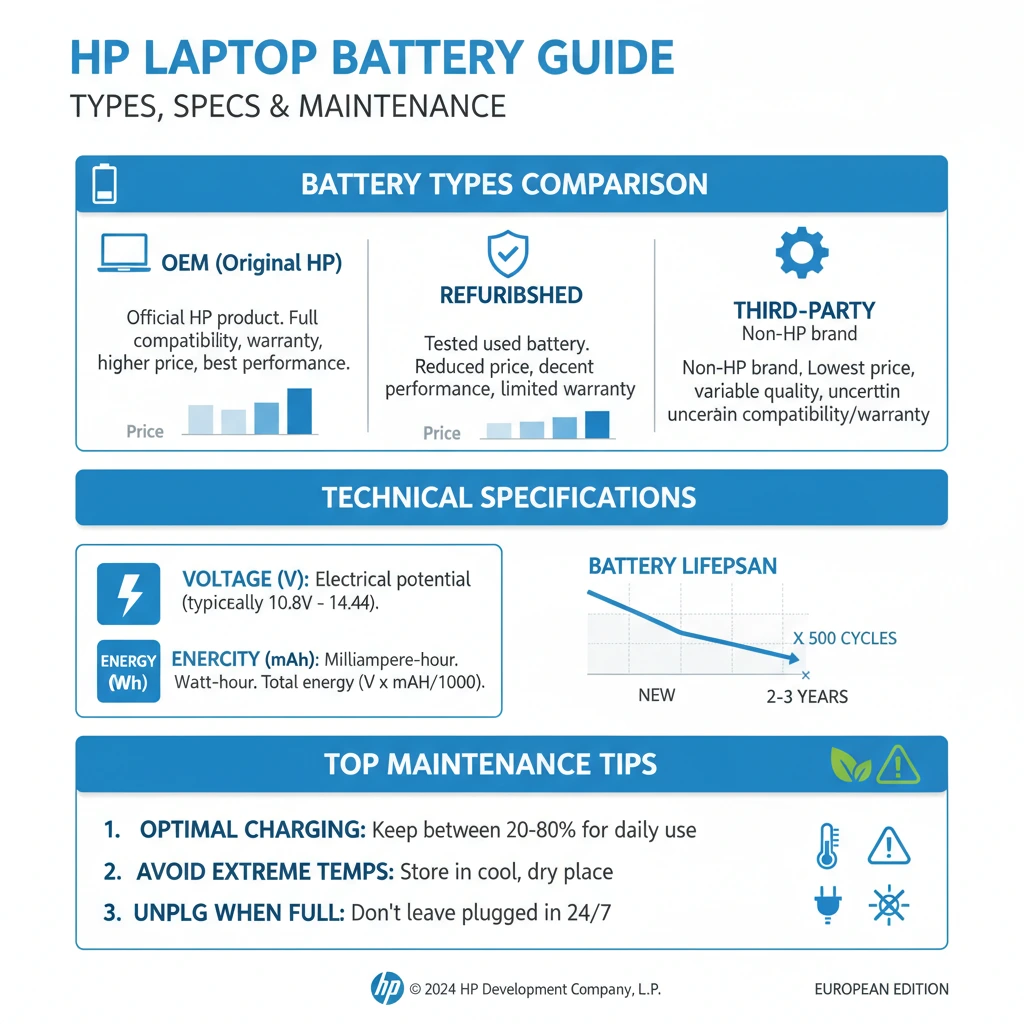Battery for a hp laptop computer (1)