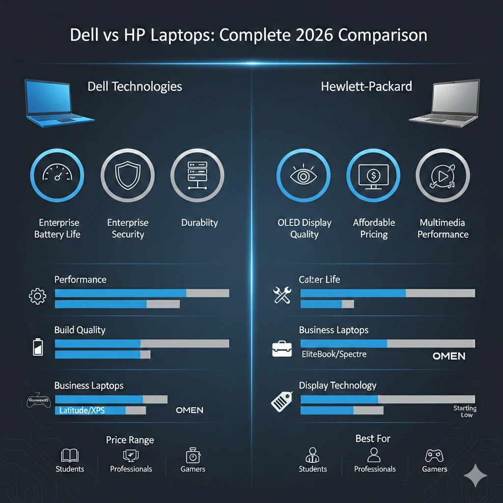 Dell vs hp laptops
