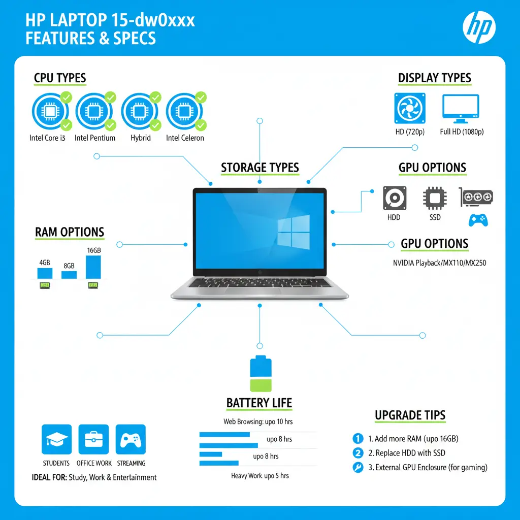 Hp laptop 15s du1xxx