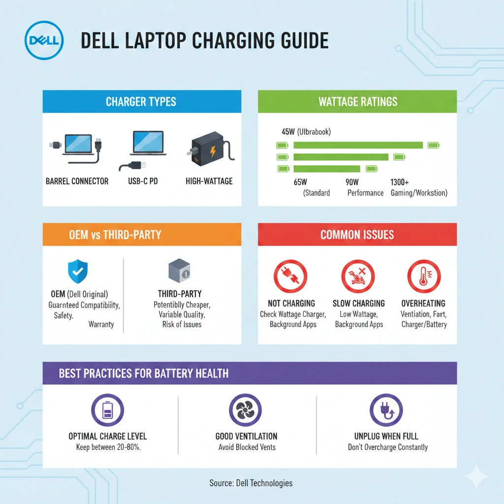 dell laptop battery charger