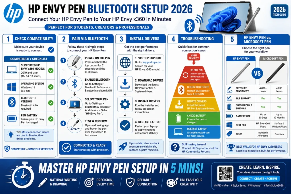 How to connect hp envy pen to laptop (2)