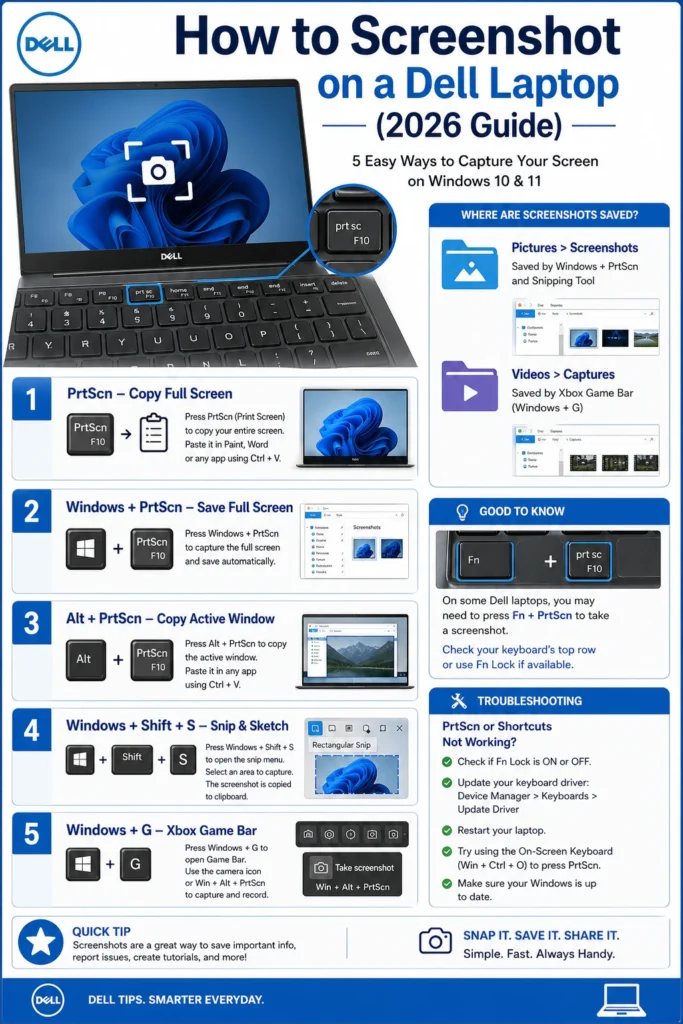 How to screenshot on dell laptop (2)