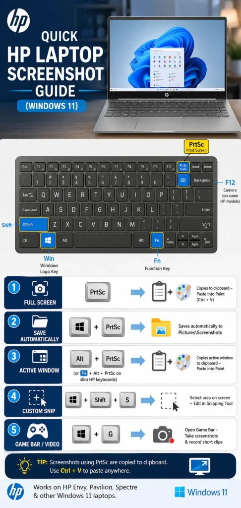 How to screenshot on laptop hp (2)